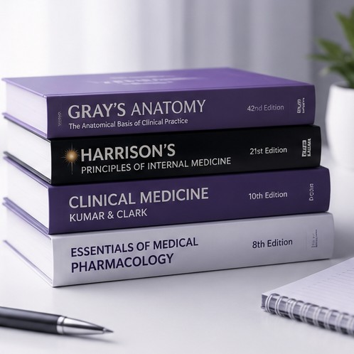 Verified medical textbooks